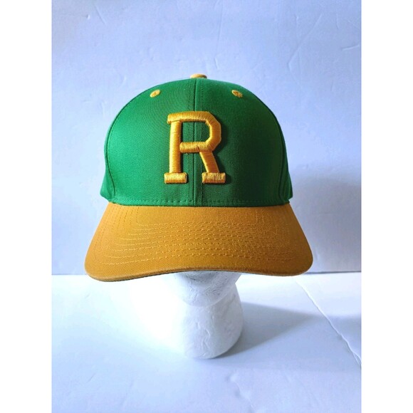 Custom Embroidered Hat Men's Green Snapback - Picture 1 of 7